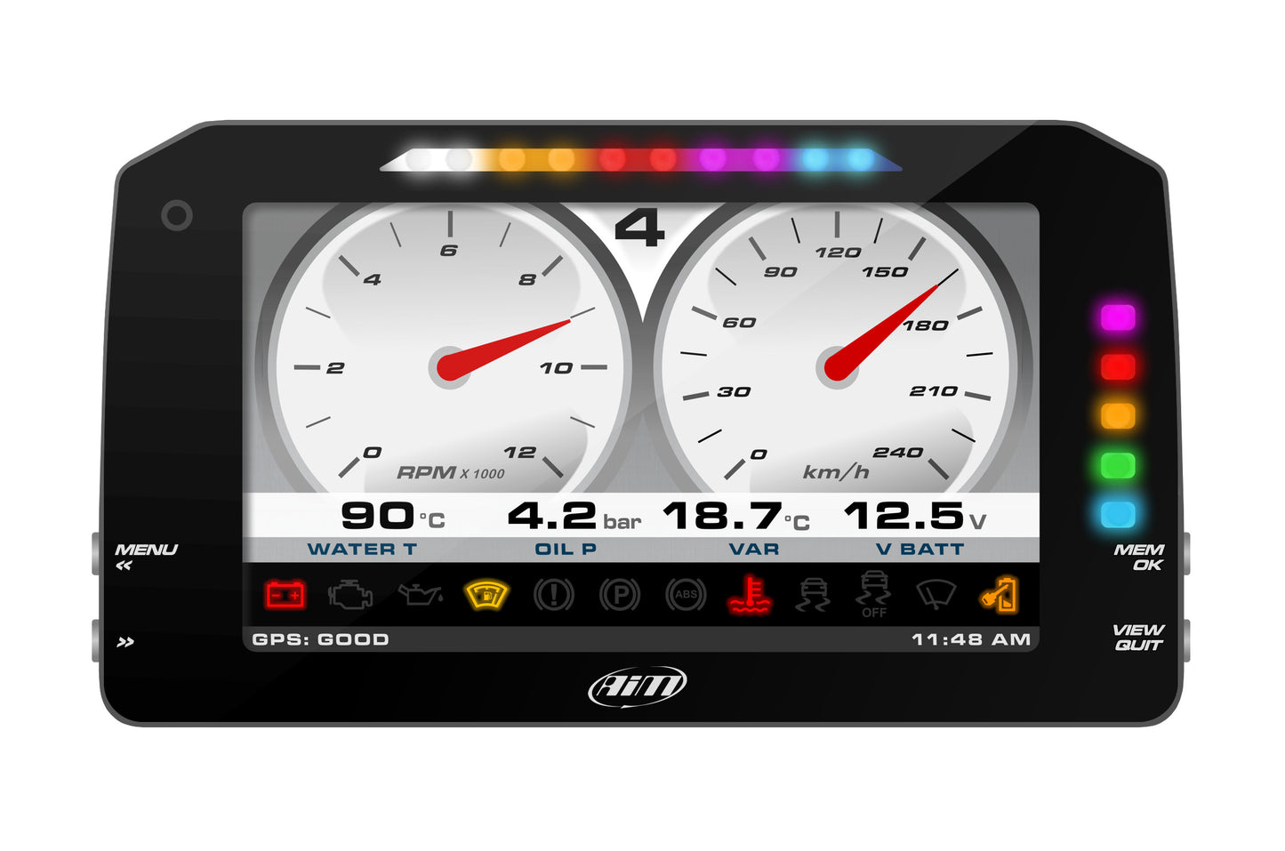 AiM MXP 6" Digital Display