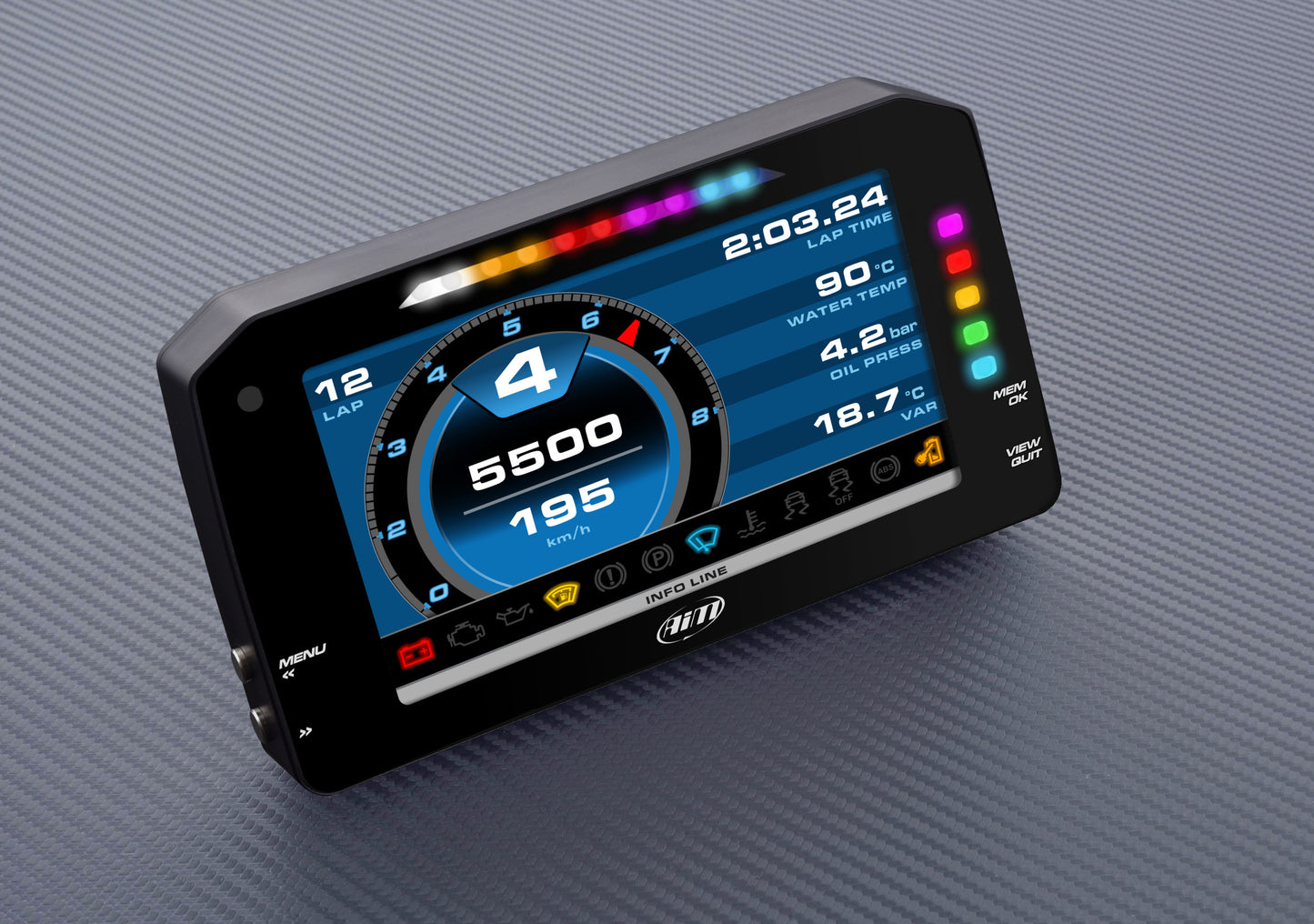AiM MXP 6" Digital Display