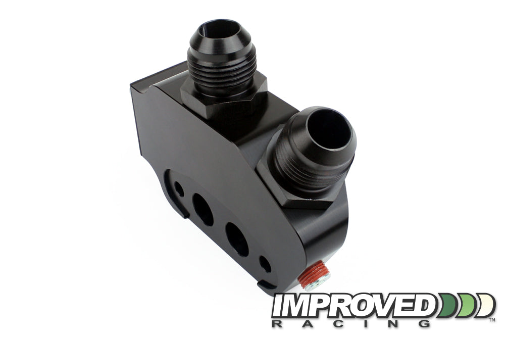 Low-Profile Oil Cooler With Thermostat for LS Engines