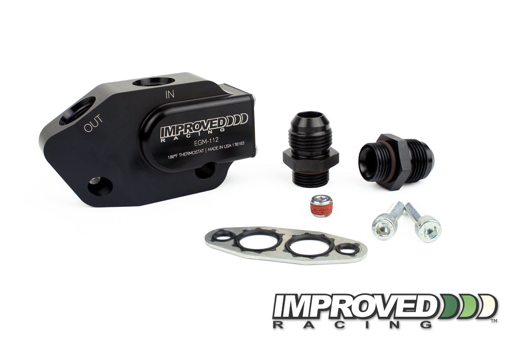 Low-Profile Oil Cooler With Thermostat for LS Engines