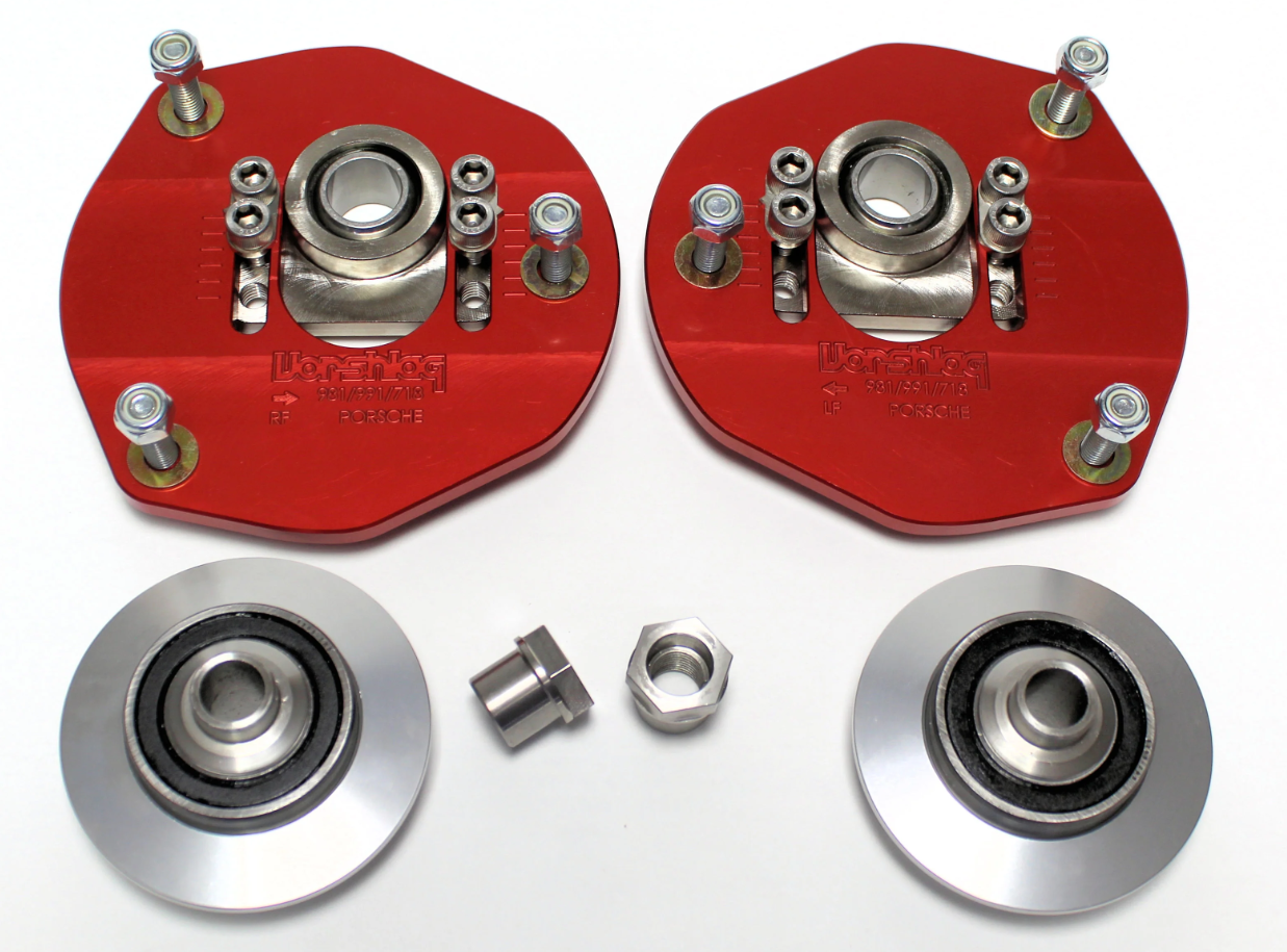 Vorshlag Porsche 718/982 (Cayman/Boxster) Camber Plates & Coilover Perches