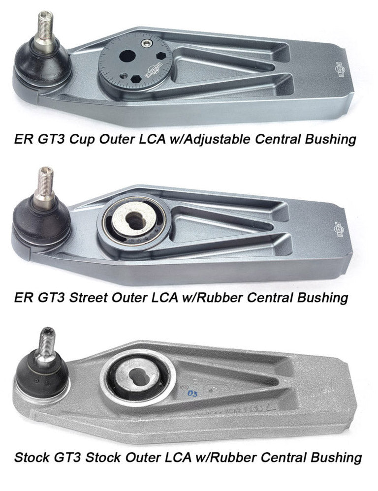 Elephant Racing GT3 Control Arm Kit (Pair), 996/997/986/987/981/991/718