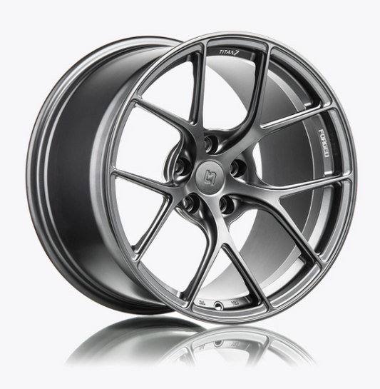 Porsche Titan 7 T-S5 FORGED SPLIT 5 SPOKE WHEEL