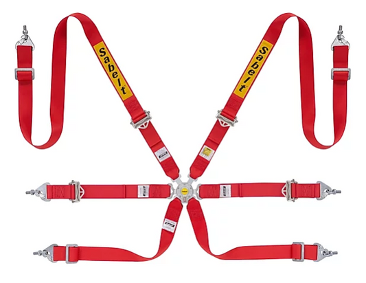 SABELT ENDURO HARNESS SILVER - FULL 2"