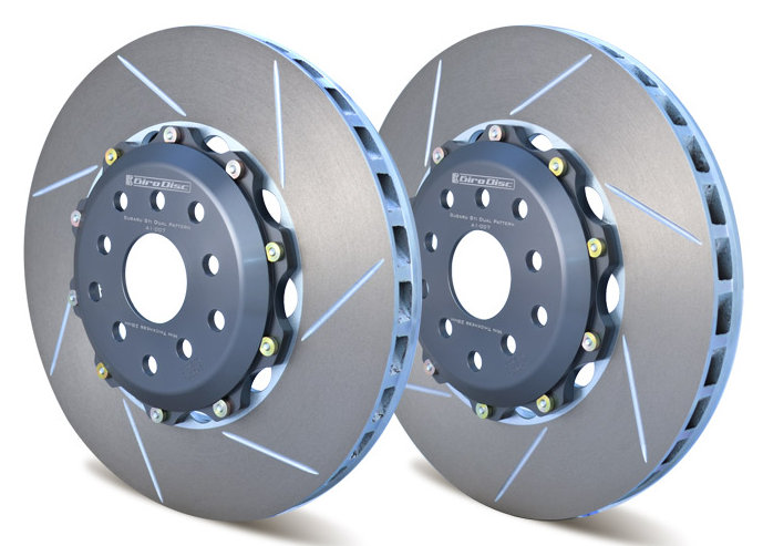 Girodisc Front 2pc Floating Rotors for 04-17 STi
