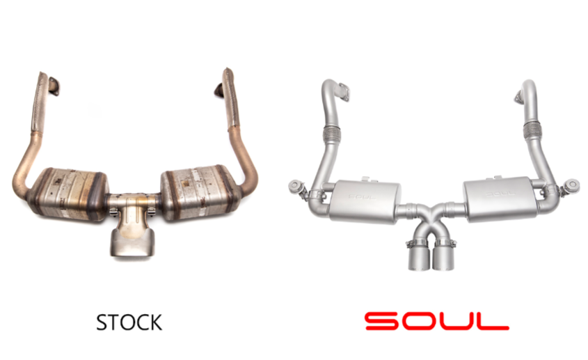 SOUL Porsche 718 Boxster / Cayman Valved Exhaust System