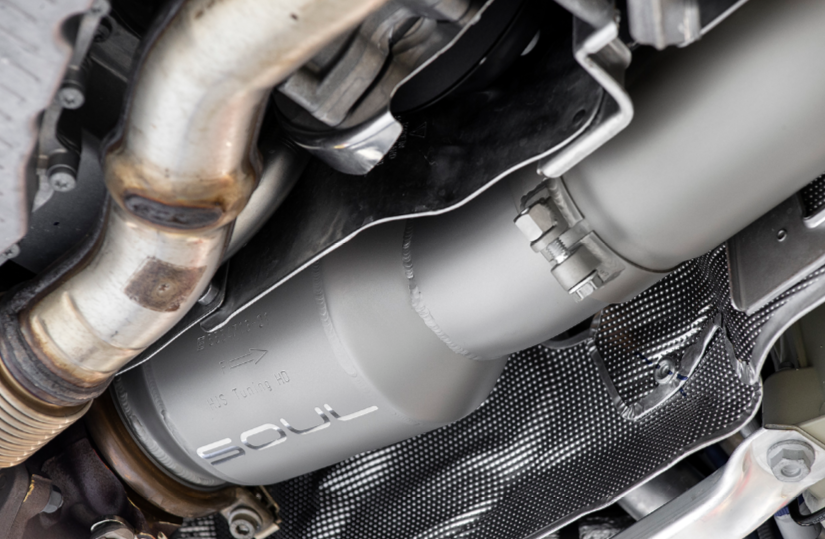 SOUL Porsche 718 Boxster / Cayman Sport Catalytic Converter Downpipe