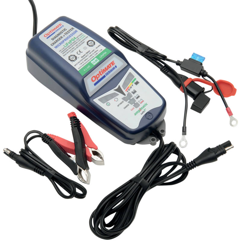 OptiMate TM-291 Lithium Charger Maintainer 5A
